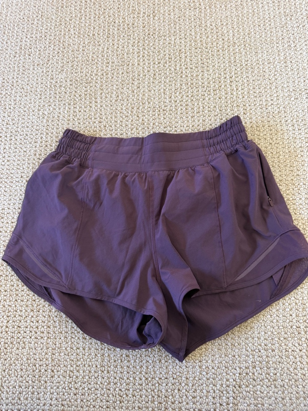 lululemon athletica Plum Women's Athletic Shorts